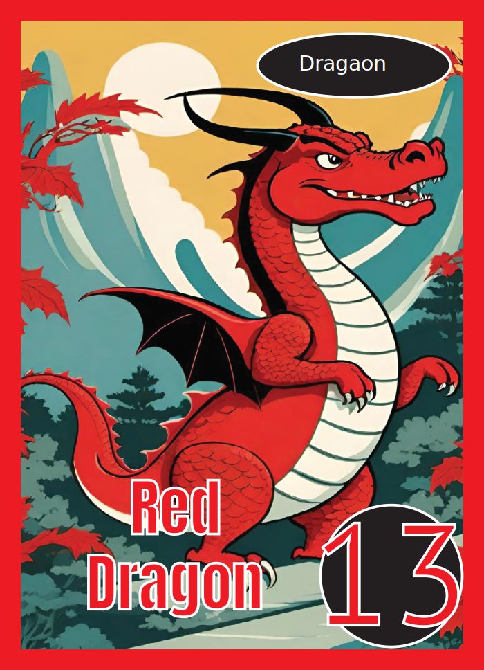 Dragon monster card