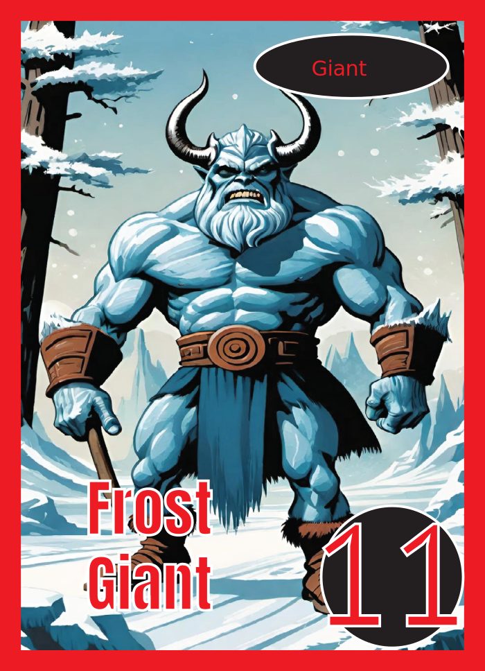 Frost Giant monster card