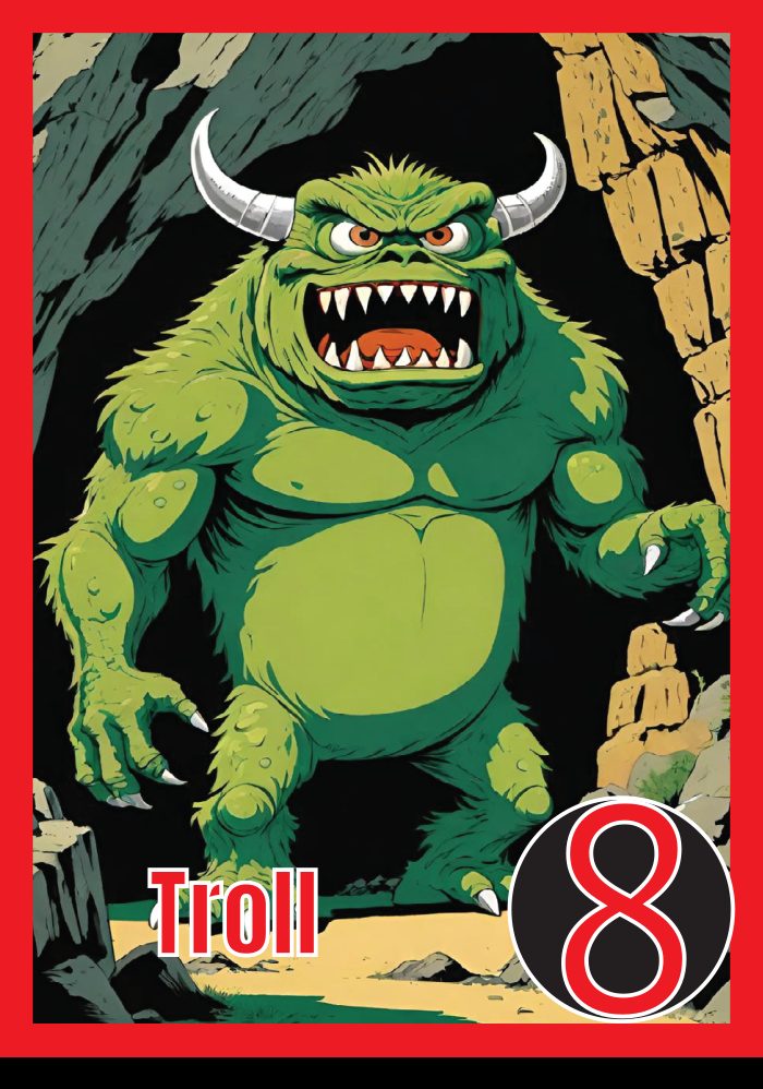 Troll monster card