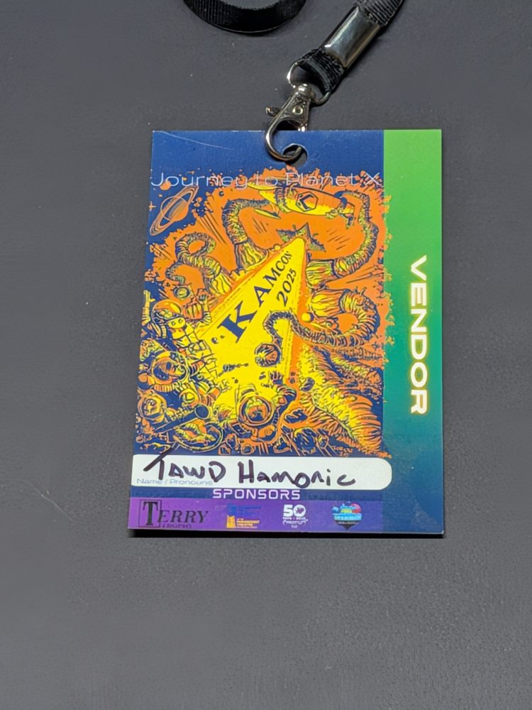 KamCon 2025 vendor badge