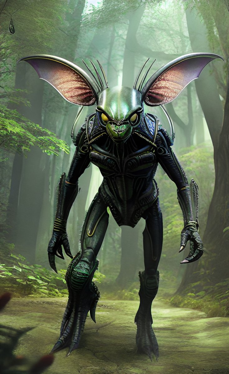 Star Lords species art &mdash; alien creature